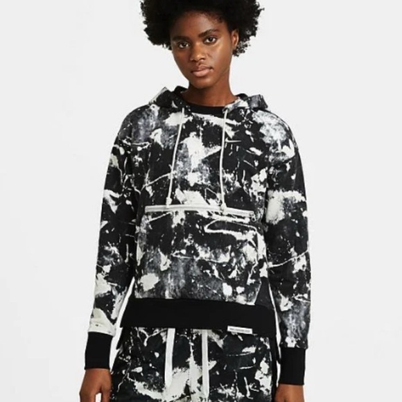 Nike Tops - Nike Fly Swoosh Sportswear Oversized Relaxed Hoodie Pullover Women's Size Small